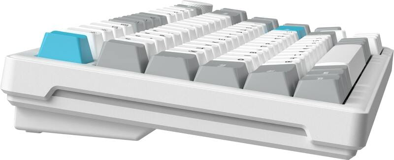 Клавіатура бездротова GamePro Asgard Yord Keychron Super Red Switch White (MK266WH)