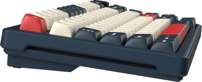 Клавіатура бездротова GamePro Asgard Yord Keychron Super Red Switch Blue (MK266BL)