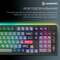 Фото - Клавіатура бездротова GamePro Asgard Drakkar Keychron Super Red Switch Black (MK305BK) | click.ua