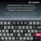 Фото - Клавіатура бездротова GamePro Asgard Drakkar Keychron Super Red Switch Black (MK305BK) | click.ua