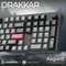 Фото - Клавіатура бездротова GamePro Asgard Drakkar Keychron Super Red Switch Black (MK305BK) | click.ua