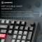 Фото - Клавіатура бездротова GamePro Asgard Drakkar Keychron Super Red Switch Black (MK305BK) | click.ua