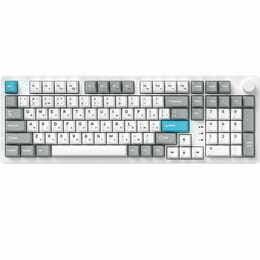 Клавиатура беспроводная GamePro Asgard Drakkar Keychron Super Red Switch White (MK305WH)