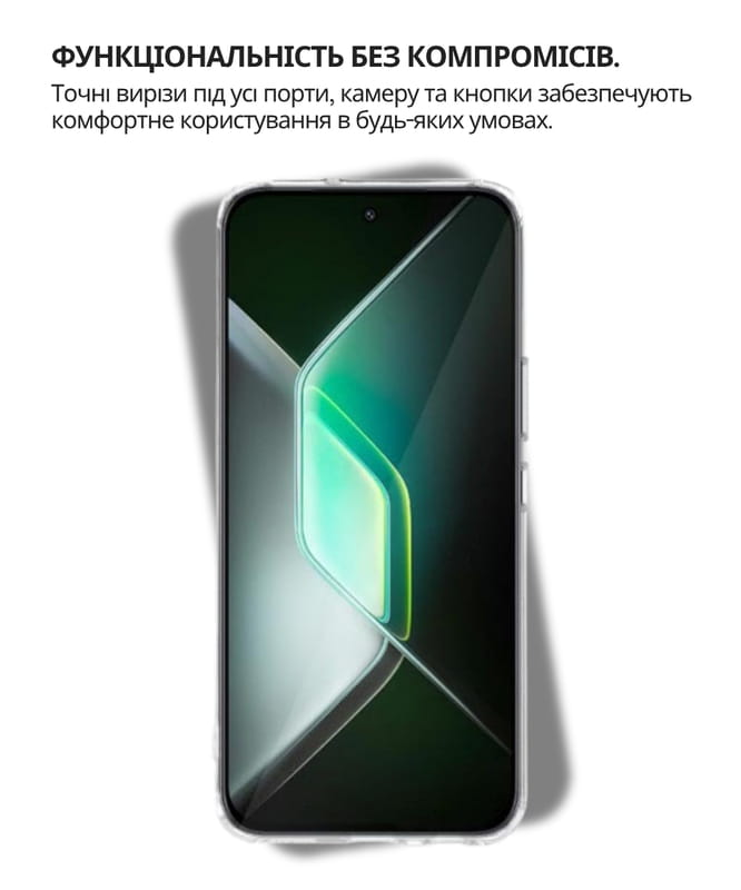 Чeхол-накладка BeCover для Infinix GT 30 Pro (X6873) Transparancy (714667)