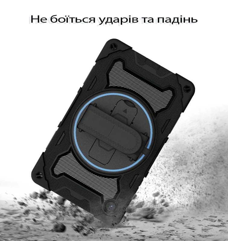 Чехол-накладка BeCover Horizontal Handle для Samsung Galaxy Galaxy Tab A11 Plus SM-X236B 11.0" Black (713941)