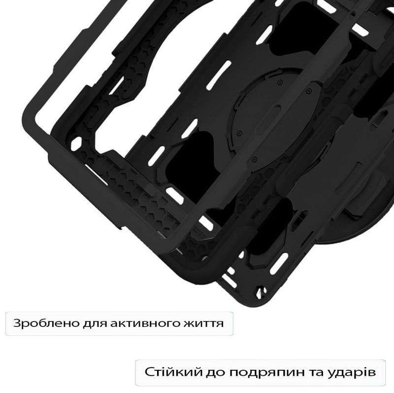 Чехол-накладка BeCover Horizontal Handle для Samsung Galaxy Galaxy Tab A11 Plus SM-X236B 11.0" Black (713941)