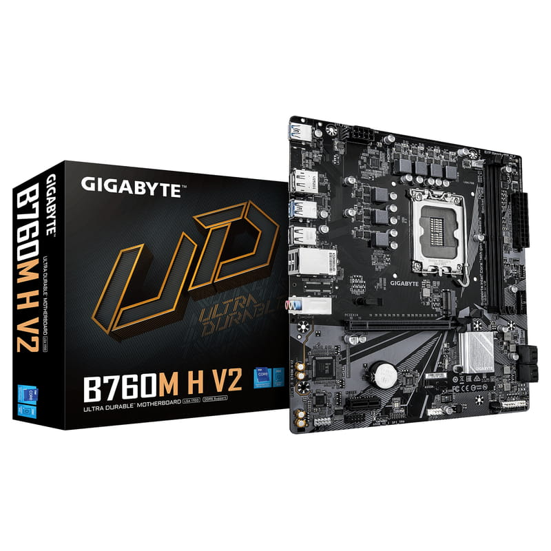 Материнська плата Gigabyte B760M H V2 Socket 1700