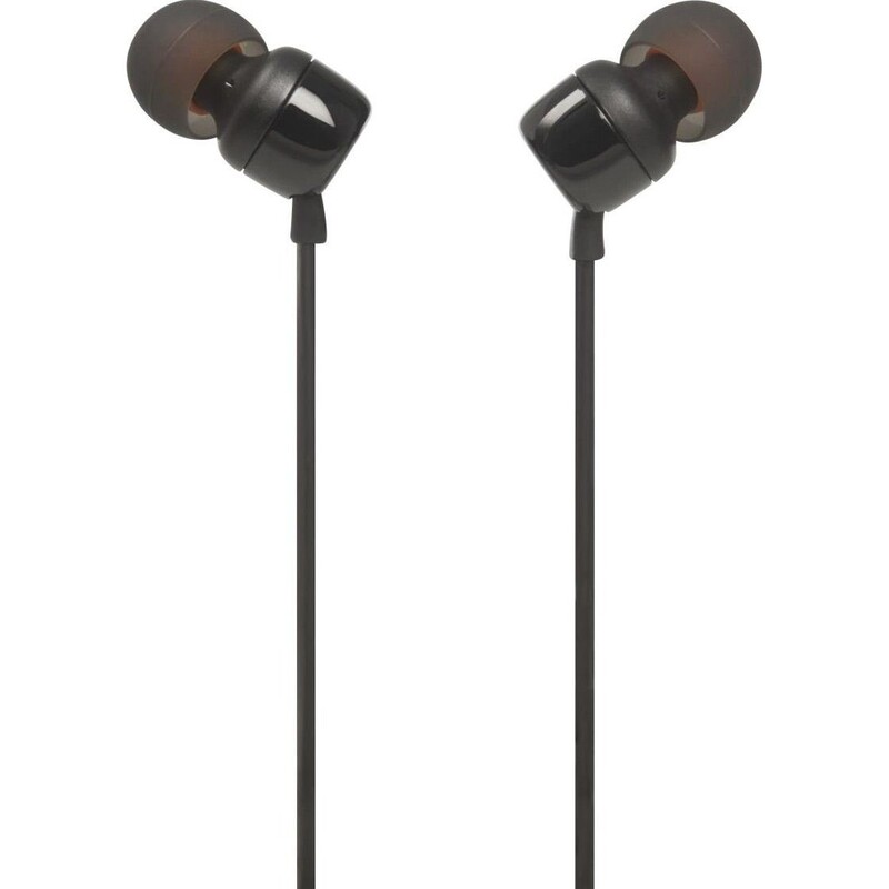 Гарнитура JBL Tune 110 Eco Black (JBLT110BLKE)