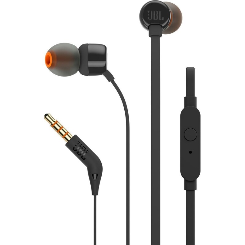 Гарнитура JBL Tune 110 Eco Black (JBLT110BLKE)