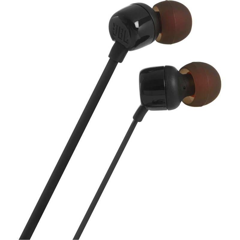 Гарнитура JBL Tune 110 Eco Black (JBLT110BLKE)