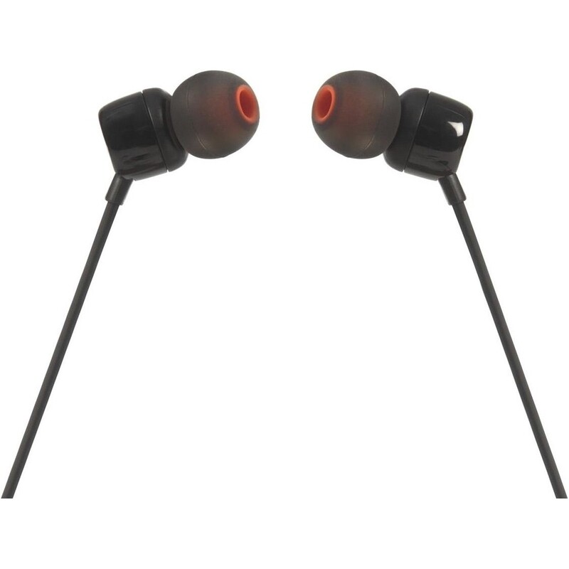 Гарнитура JBL Tune 110 Eco Black (JBLT110BLKE)