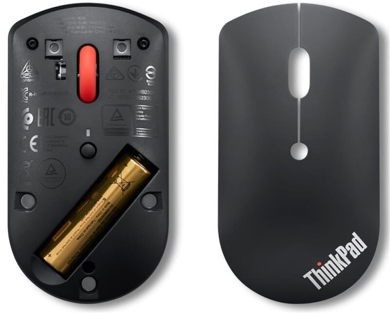 Миша бездротова Lenovo ThinkPad Bluetooth Silent Black (4Y50X88822)