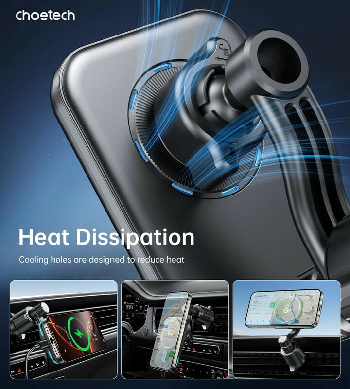 Автомобильное зарядное устройство Choetech T231-F-101XACBK