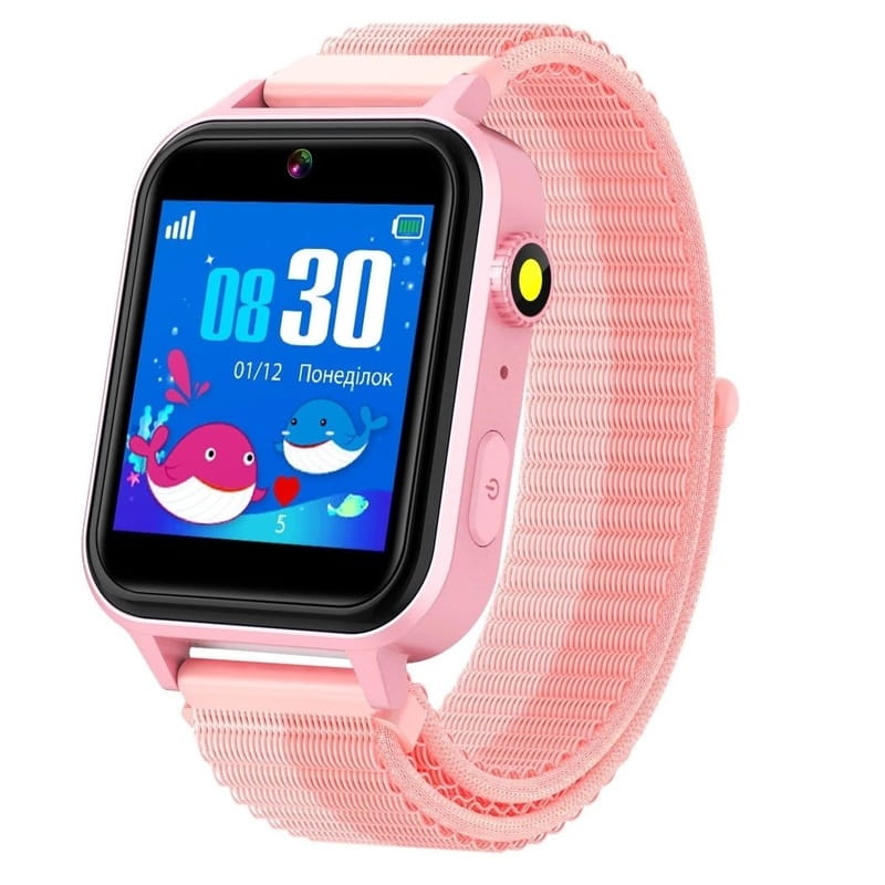 Детские смарт-часы AmiGo GO10S Pro WiFi Pink