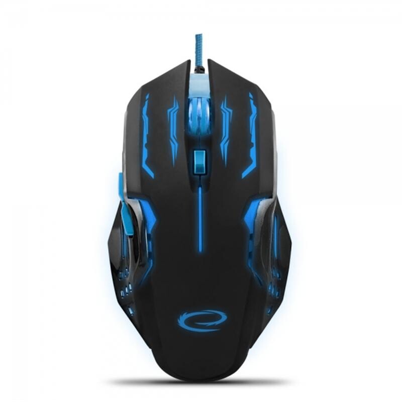 Мишка Esperanza MX403 Apache (EGM403B) Black/Blue USB