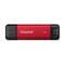 Фото - Накопитель внешний SSD 1TB Kingston Dual Portable Red (SPSD/1TB) | click.ua