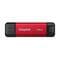 Фото - Накопичувач зовнішній SSD 512GB Kingston Dual Portable Red (SPSD/512GB) | click.ua