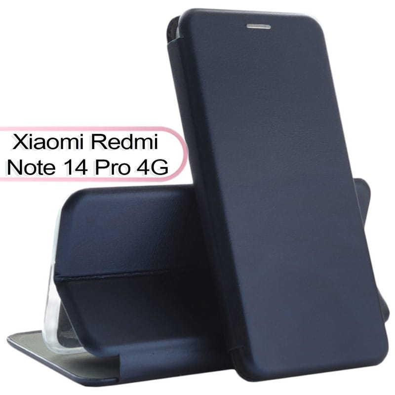 Чохол-книжка BeCover Exclusive для Xiaomi Redmi Note 14 Pro 4G Deep Blue (713523)