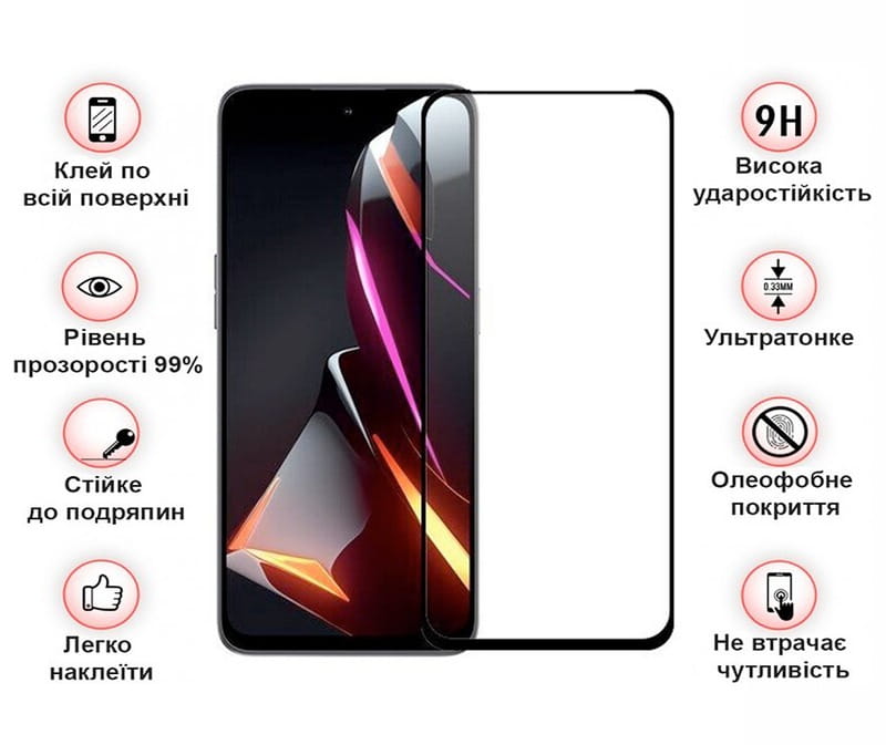 Защитное стекло BeCover для Nubia Neo 3 5G Black (713883)