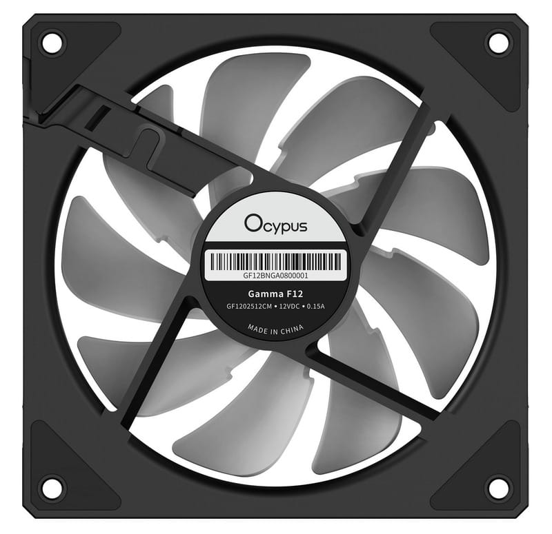 Вентилятор Ocypus Gamma F12 ARGB Black (GAMMA-F12-BK1AM00X-GL)