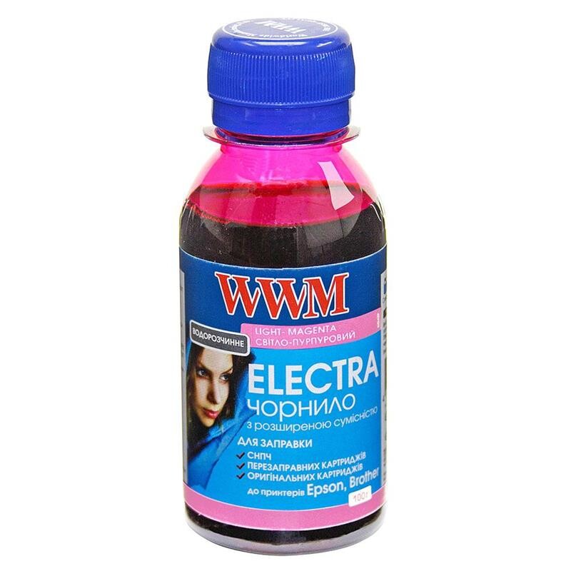 Чорнило WWM Epson Universal Electra Light Magenta (EU/LM-2) 100г