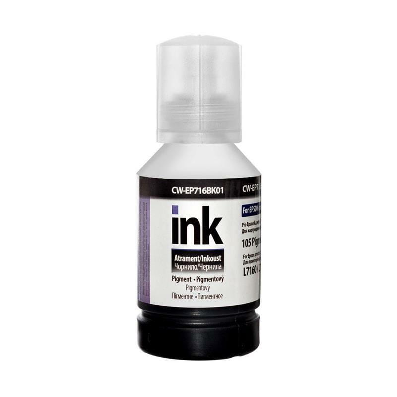 Чернила ColorWay Epson L-7160/7180 (Black Pigment) (CW-EP716BK01) 140мл