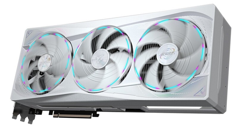 Відеокарта GF RTX 5090 32GB GDDR7 Aorus Stealth Ice Gigabyte (GV-N5090AORUSST ICE-32GD)