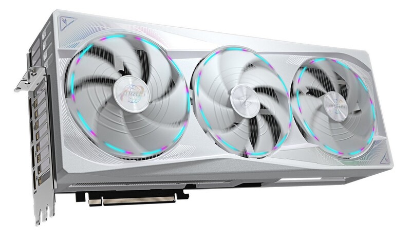 Відеокарта GF RTX 5090 32GB GDDR7 Aorus Stealth Ice Gigabyte (GV-N5090AORUSST ICE-32GD)