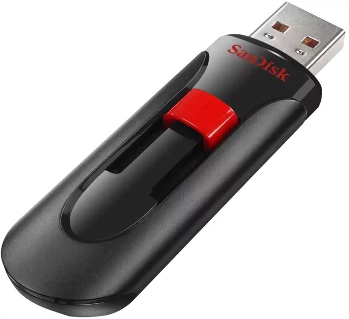 Флеш-накопитель USB 64GB SanDisk Cruzer Glide (SDCZ60-064G-B35)