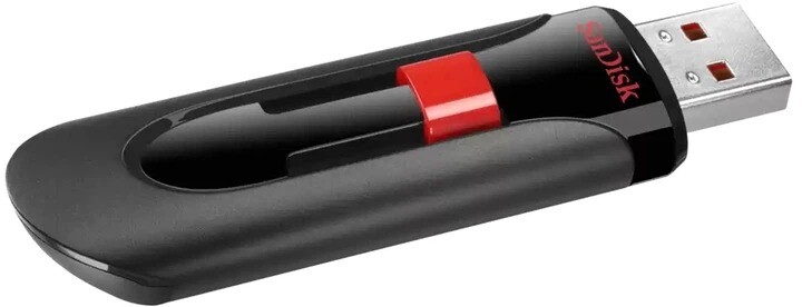 Флеш-накопитель USB 64GB SanDisk Cruzer Glide (SDCZ60-064G-B35)