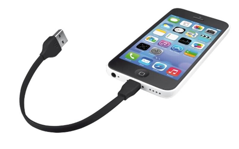 Кабель Trust Urban Flat USB - Lightning 0.2m, Black (20131)