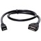 Фото - Кабель PowerPlant (KD00AS1235) USB2.0(AF)-MiniUSB(AM), OTG, 0.5м, Black | click.ua