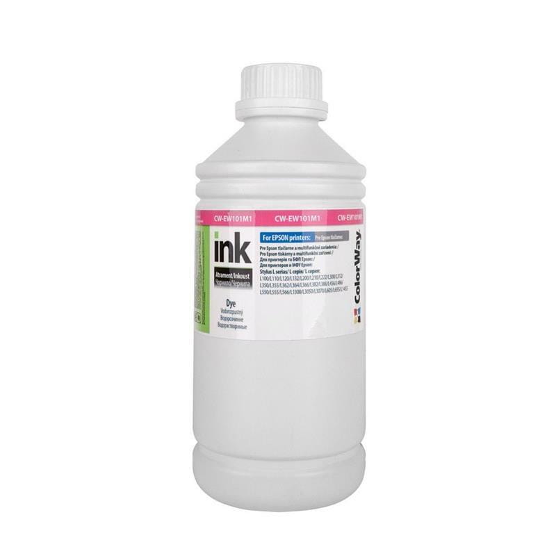 Чорнило ColorWay EPSON L100/L200 Magenta (ColorWay-EW101M1) 1л