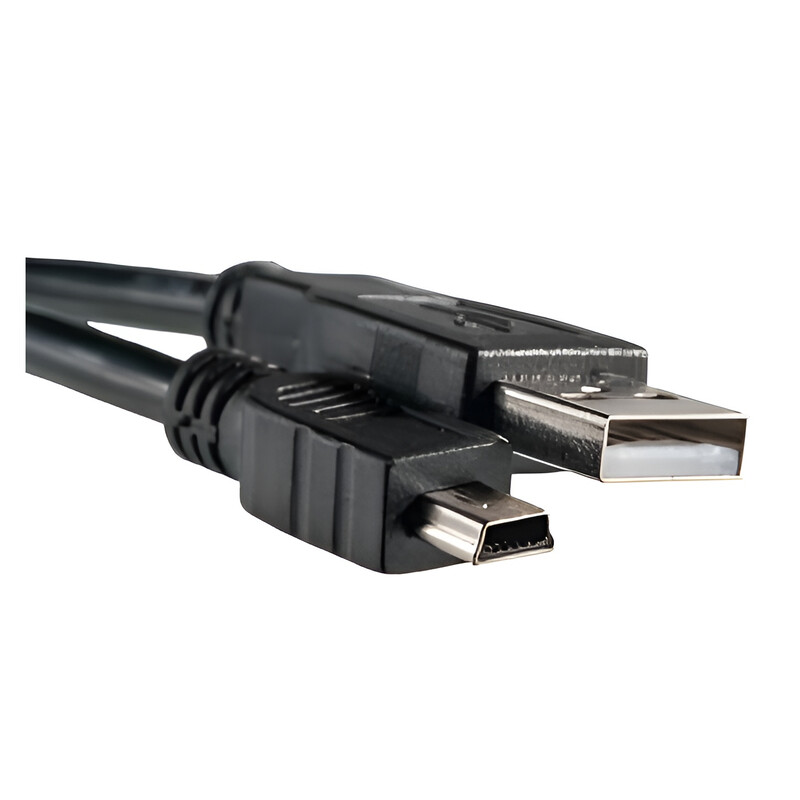 Кабель PowerPlant (KD00AS1244) USB2.0(AM)-MiniUSB(AM), 1.5м, Black