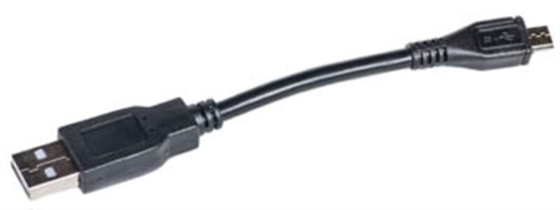 Кабель PowerPlant (KD00AS1217) USB2.0(AM)-MicroUSB(AM), 0.1м, Black