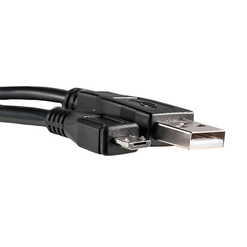 Кабель PowerPlant (KD00AS1217) USB2.0(AM)-MicroUSB(AM), 0.1м, Black