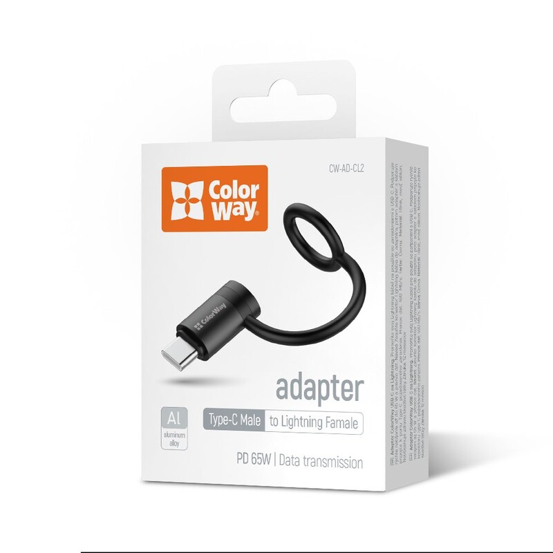 Адаптер ColorWay USB-C - Lightning (CW-AD-CL2)