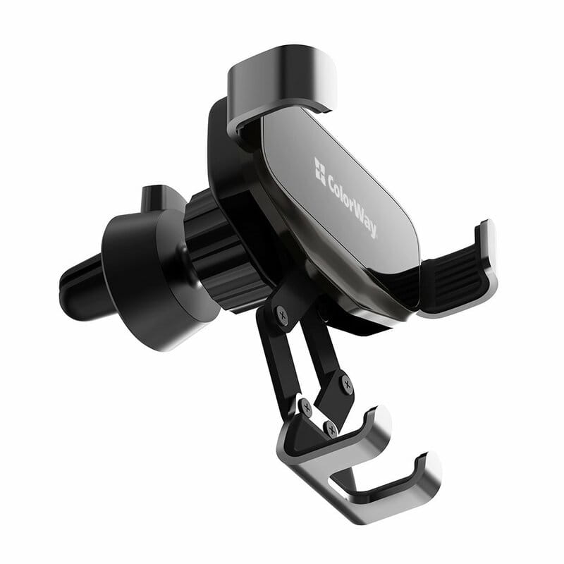 Тримач автомобільний СolorWay Gravity Mechanical Car Mount (CW-CHG18-BK)