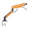 Фото - Кронштейн Anda Seat Stealth Pro II 17"-42" Orange (AD-W-A9-1S-BO) (VESA100х100) | click.ua