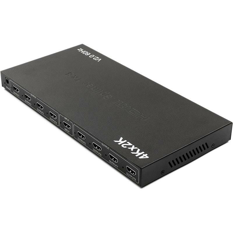 Сплиттер PowerPlant (CA912490) HDMI - 8xHDMI, черный
