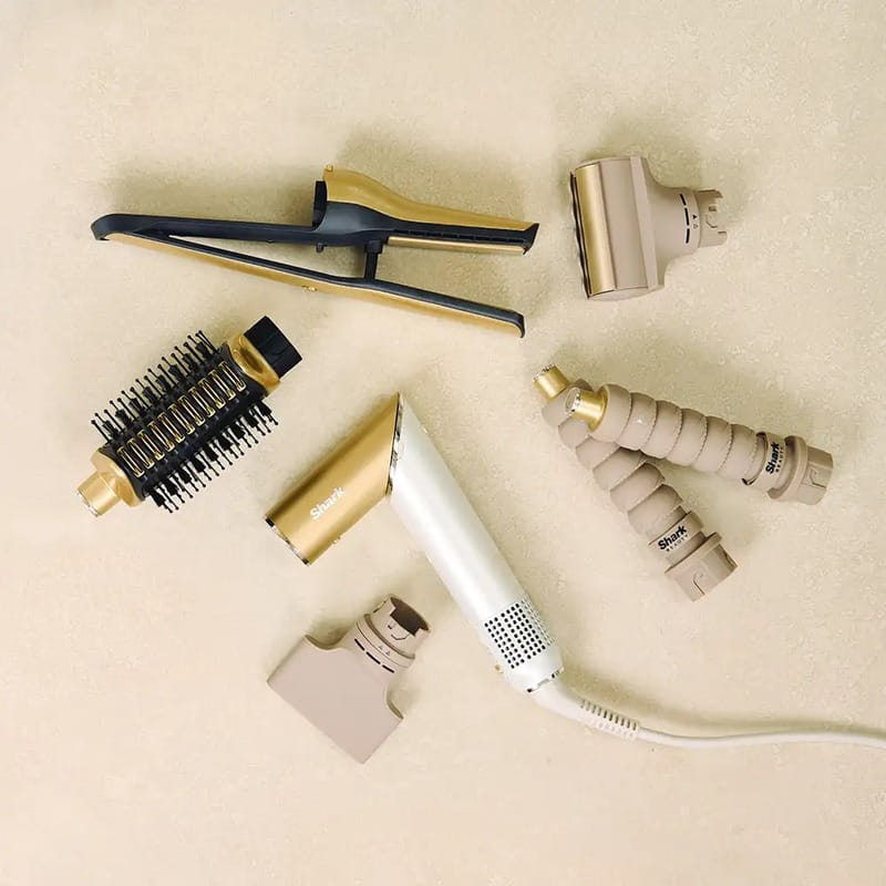 Набір для укладки волосся Shark Glam Sleek Straight Waves & Curls Multi-styler HD6051SEU