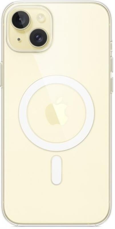 Чехол-накладка Apple Clear Case with MagSafe для Apple iPhone 15 Plus Clear (MT213ZM/A)