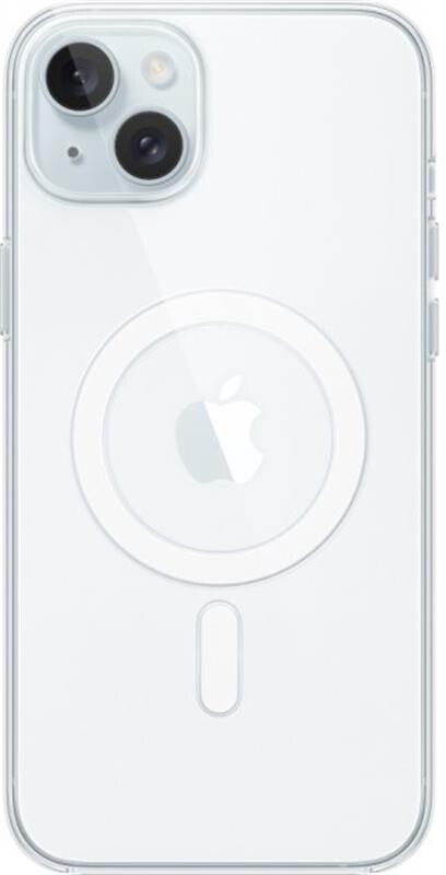 Чехол-накладка Apple Clear Case with MagSafe для Apple iPhone 15 Plus Clear (MT213ZM/A)