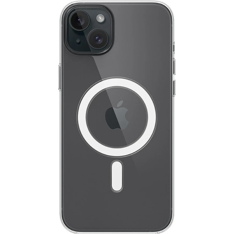Чехол-накладка Apple Clear Case with MagSafe для Apple iPhone 15 Plus Clear (MT213ZM/A)