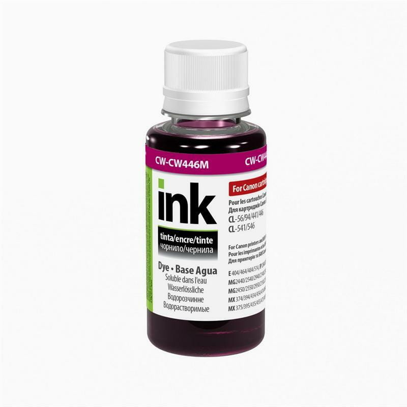 Чернила ColorWay Canon CL-446 (Magenta) (CW-CW446M01) 100мл