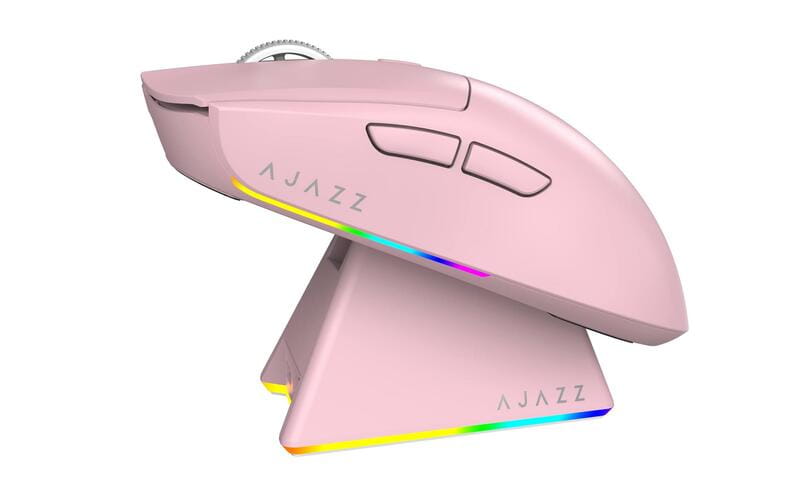 Мышь беспроводная Ajazz AJ139 V2 Pink (AJ139-V2-MC-Pink)