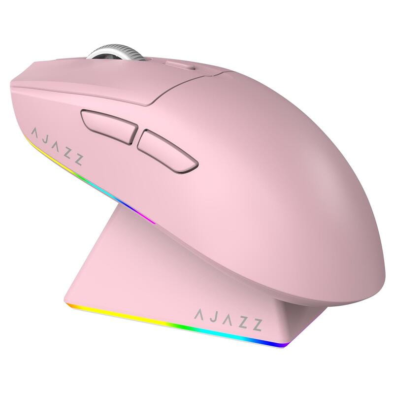 Мышь беспроводная Ajazz AJ139 V2 Pink (AJ139-V2-MC-Pink)