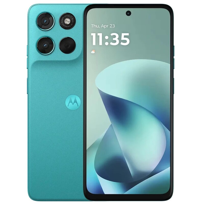 Смартфон Motorola Moto G57 Power 8/256GB Fluidity Cyan (PBAH0007RS)