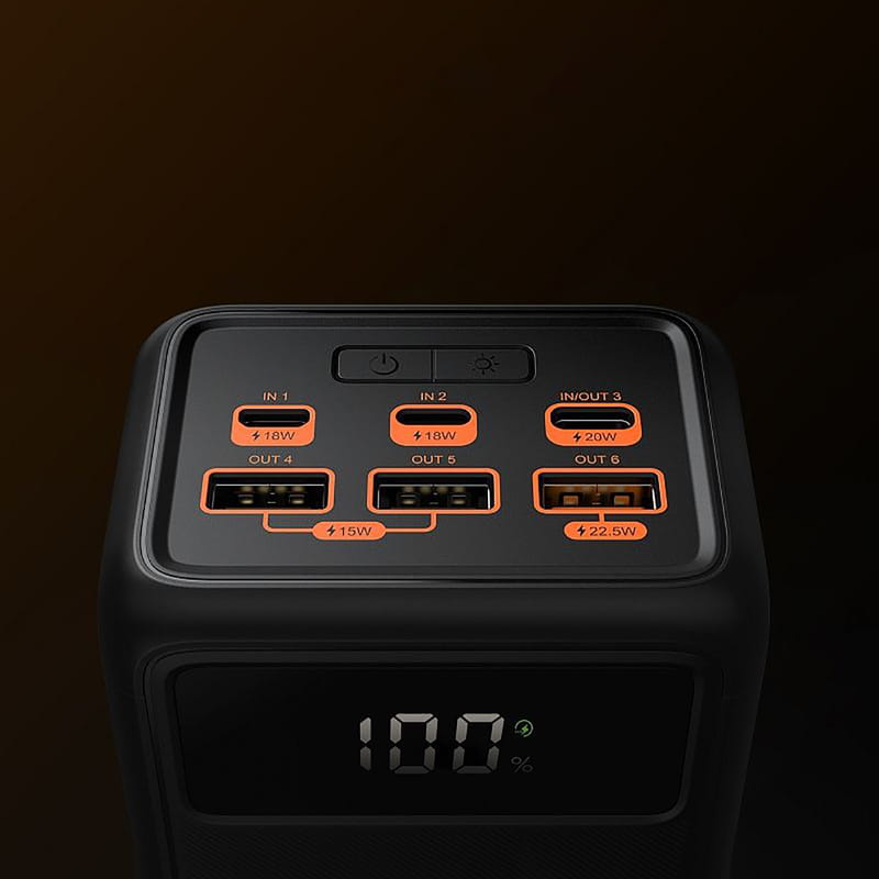 Универсальная мобильная батарея Veger W5001 50000mAh (W5001.black)