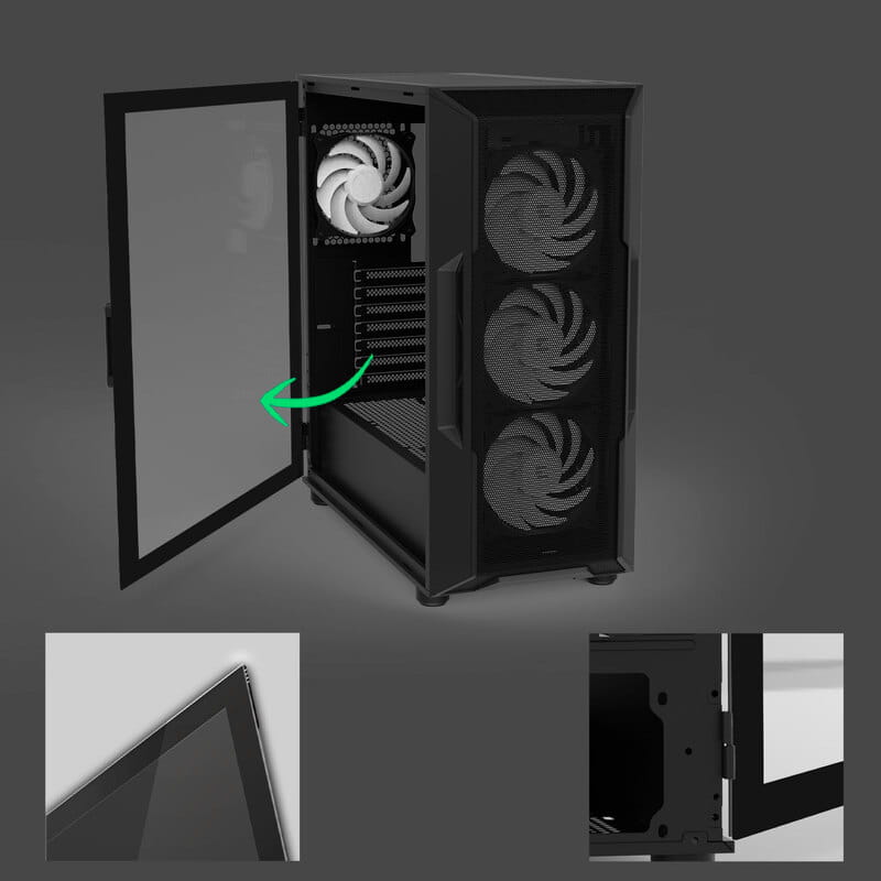 Корпус Zalman i3 Neo V2 Black